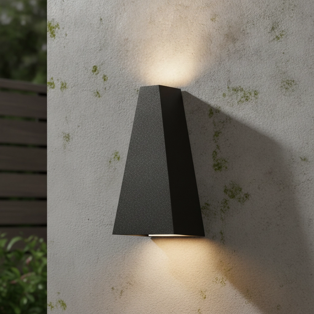 Design-Wandleuchte Miley schwarz