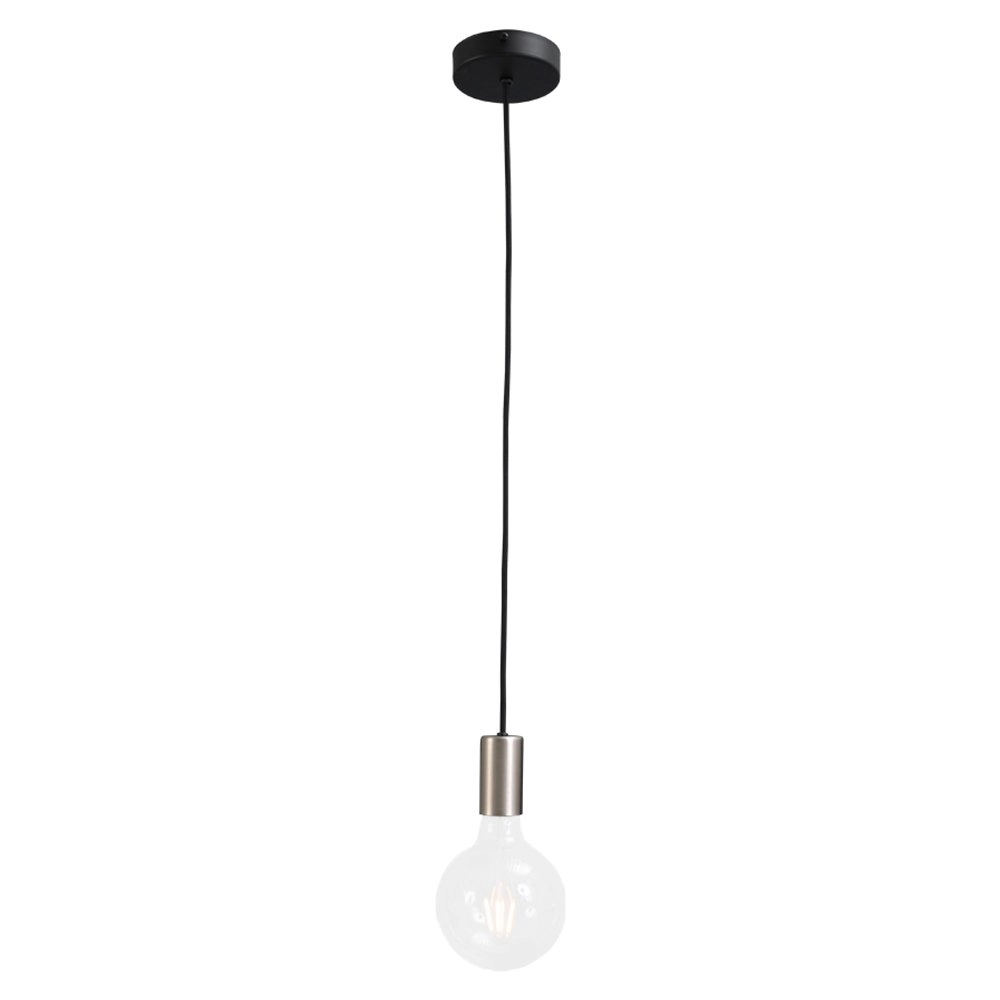 Pendelleuchte Concepto Pendelschwarz mit Metallgrau Masterlight 8718121143057