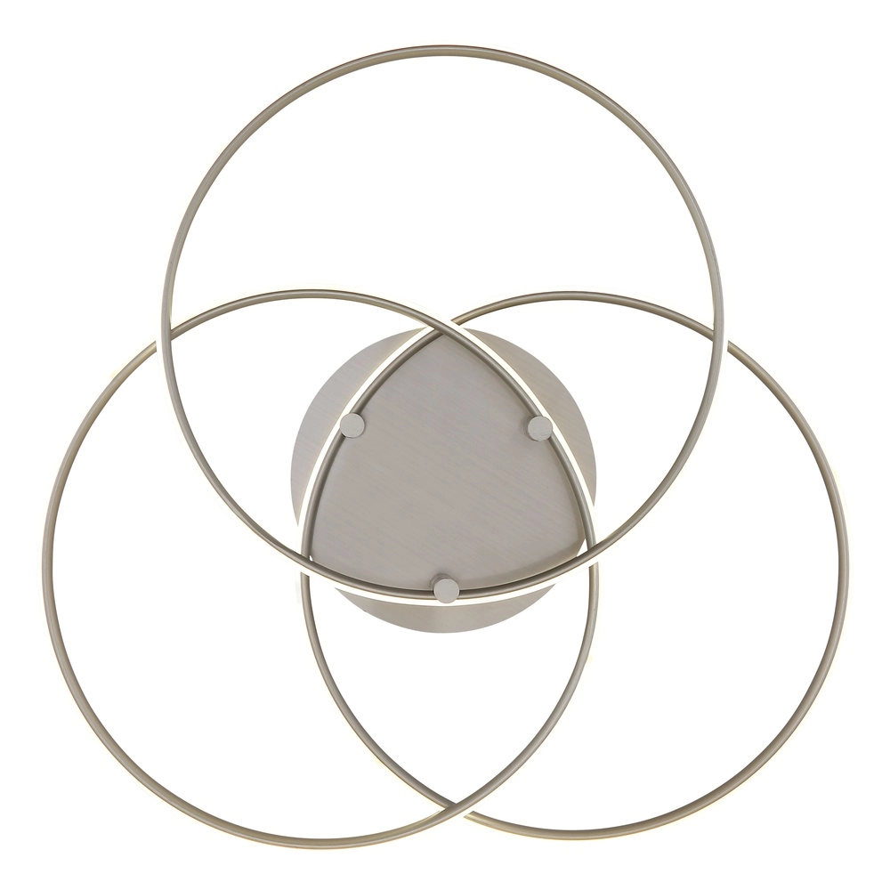 Design-Deckenlampe Kombos Nickel Globo 9007371533473