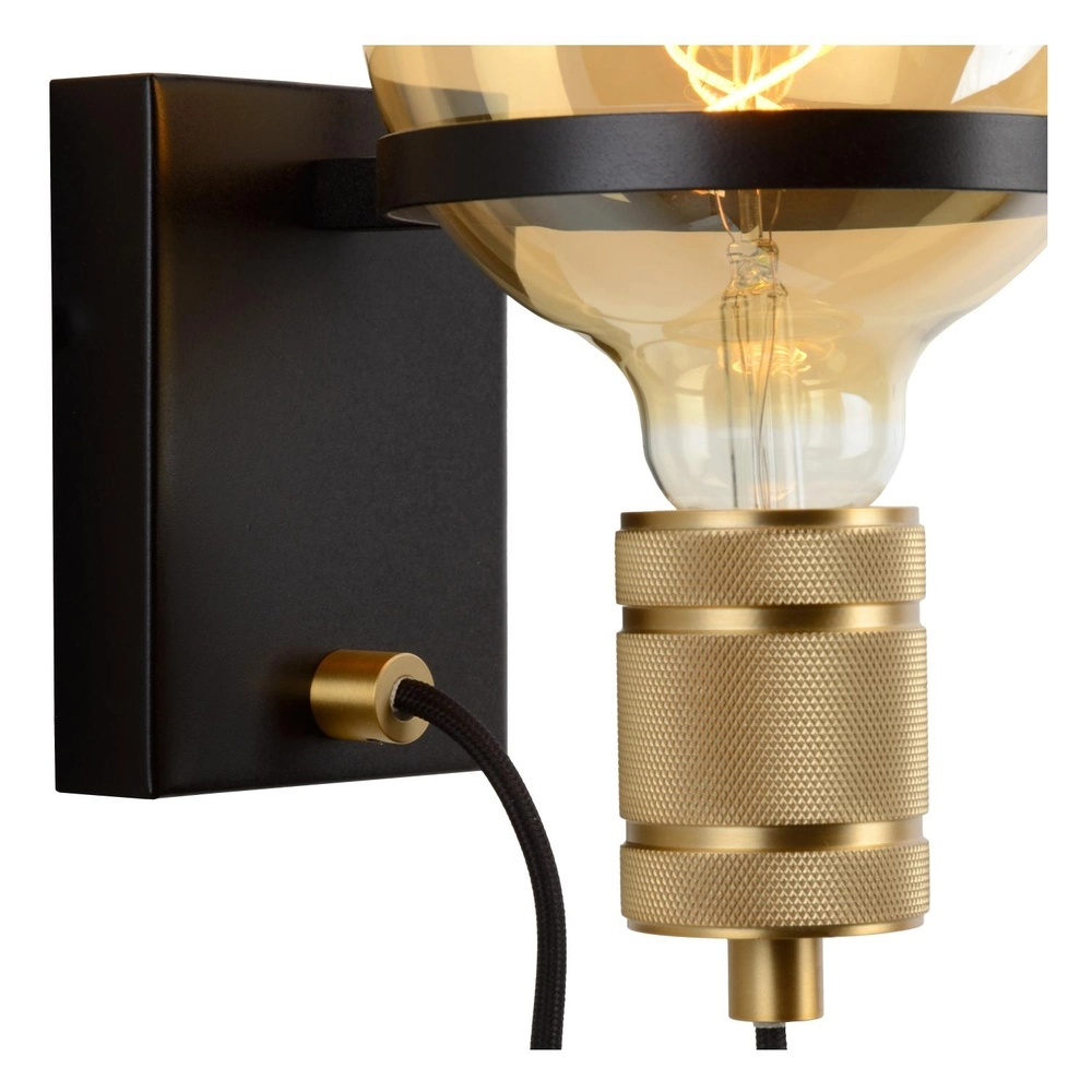 Wandlicht Ottelien Schwarz Lucide 5411212302458