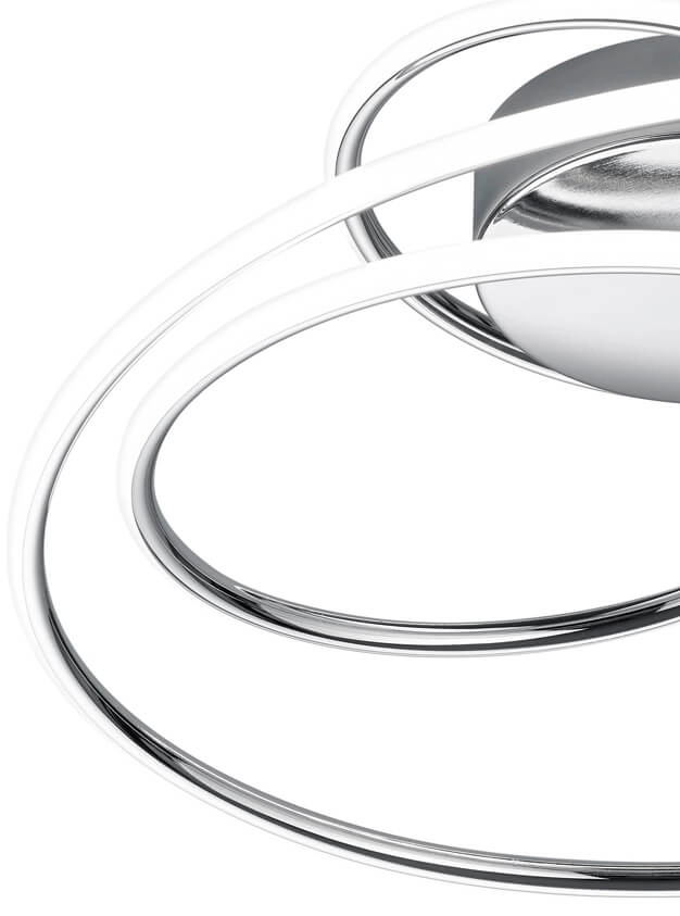 LED-Deckenleuchte Bologna Chrom Trio 4017807525625