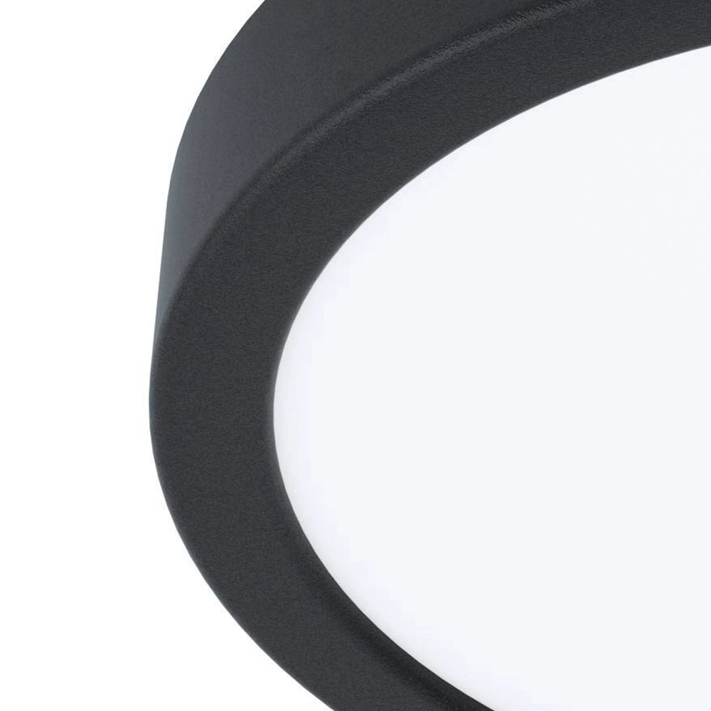 LED-Deckenleuchte Argolis 2 IP44 schwarz Eglo 9008606232635