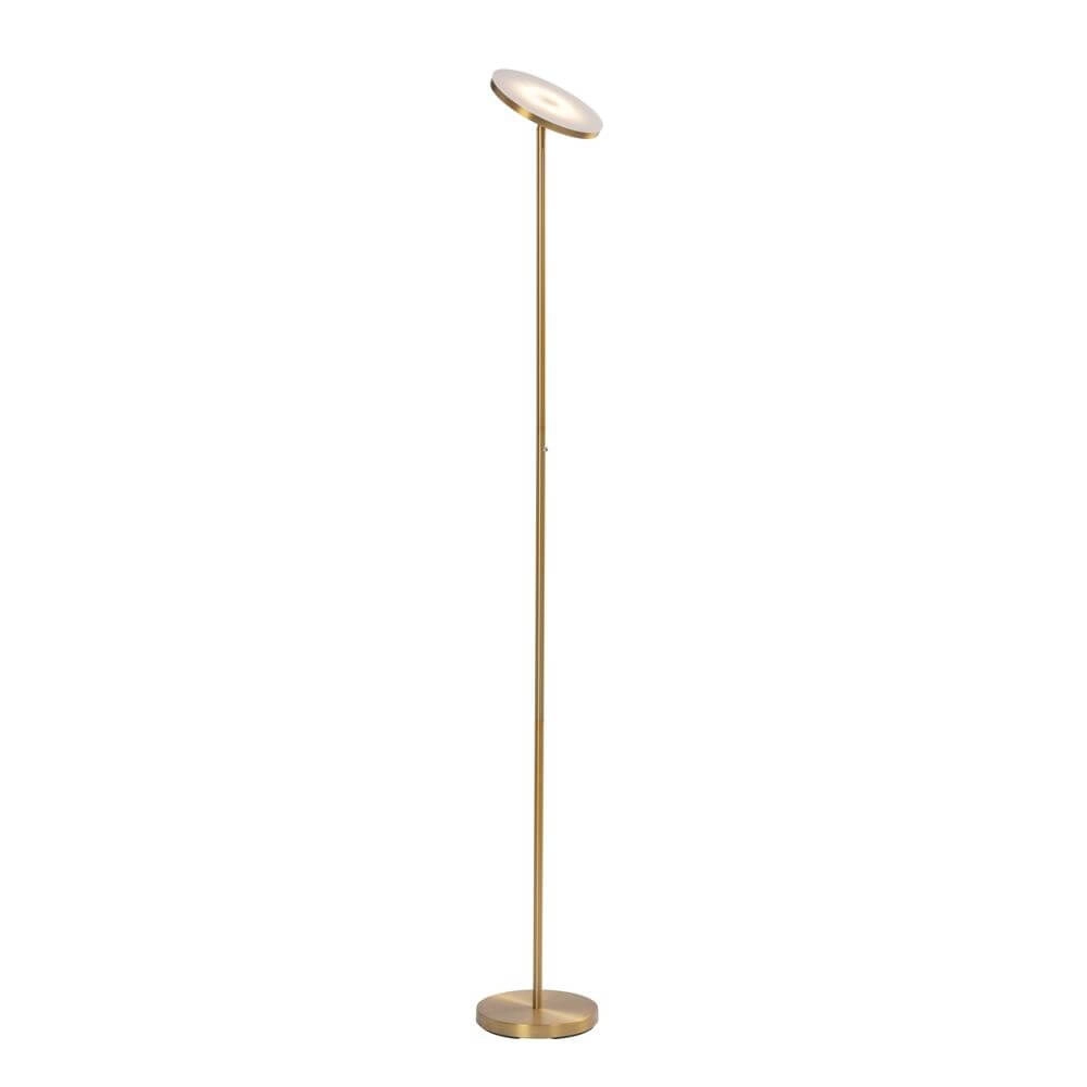 Schlanke Stehleuchte Novara Bronze