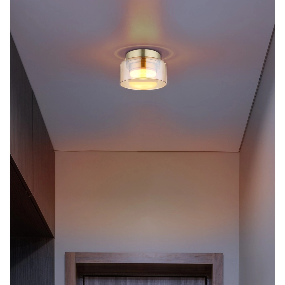 Design-Deckenlampe Higgins Gold Globo 9007371525812