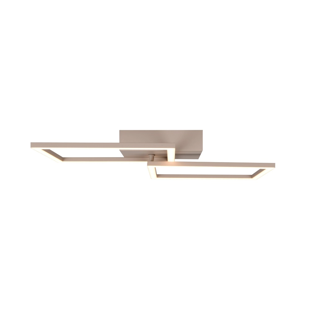 Moderne Deckenlampe Trail 60 cm sandbraun Trio 4017807713572