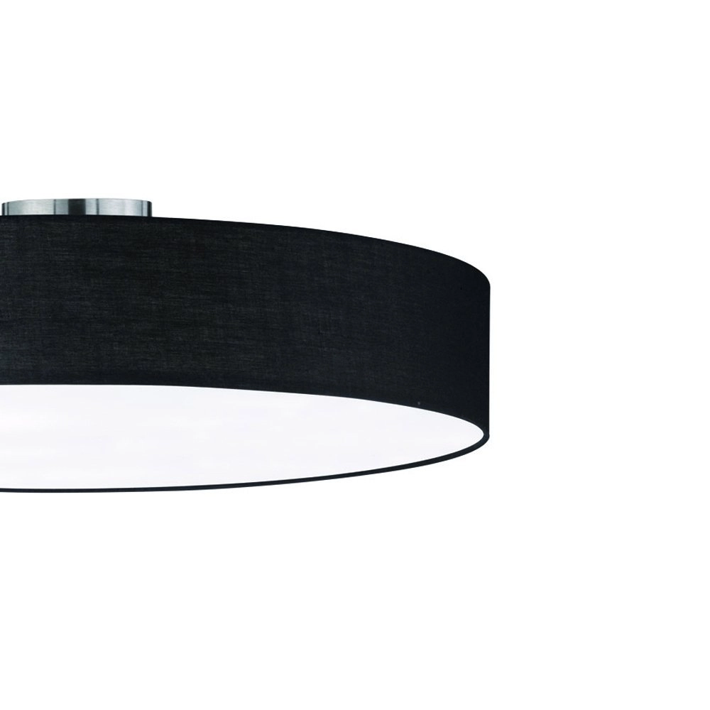 Deckenleuchte Hotel 65cm schwarz Trio 4017807369304