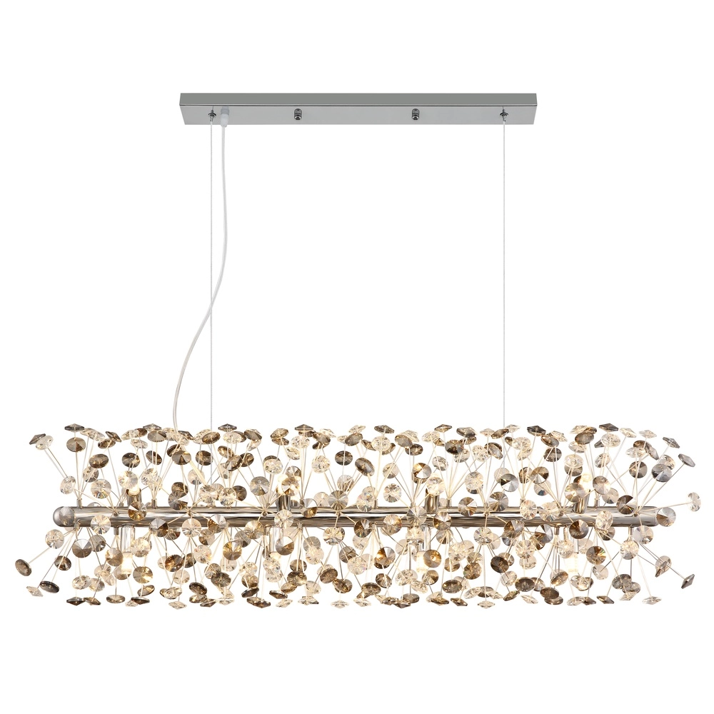 Pendellampe Katrina chrom 90cm Globo 9007371481347