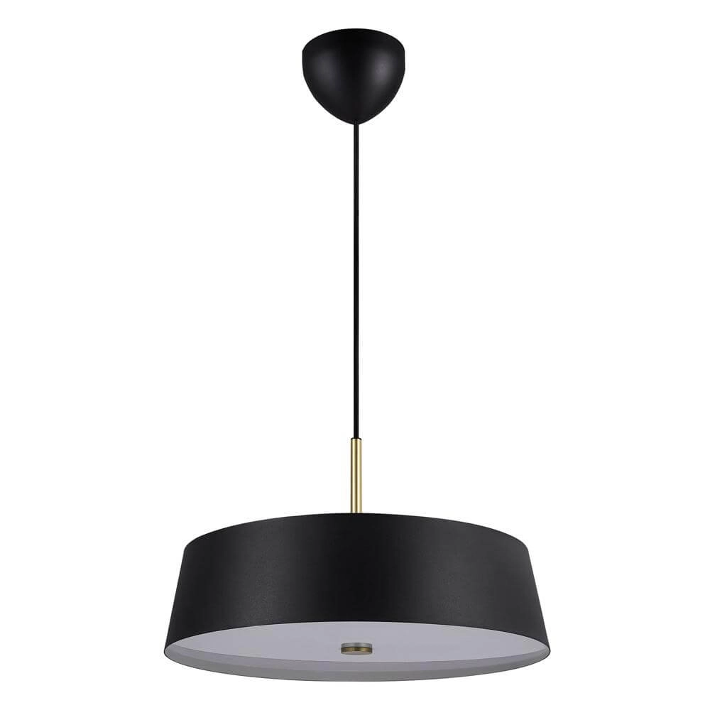 Schlanke Pendelleuchte Clasi schwarz Ø 45cm Nordlux 5704924015939