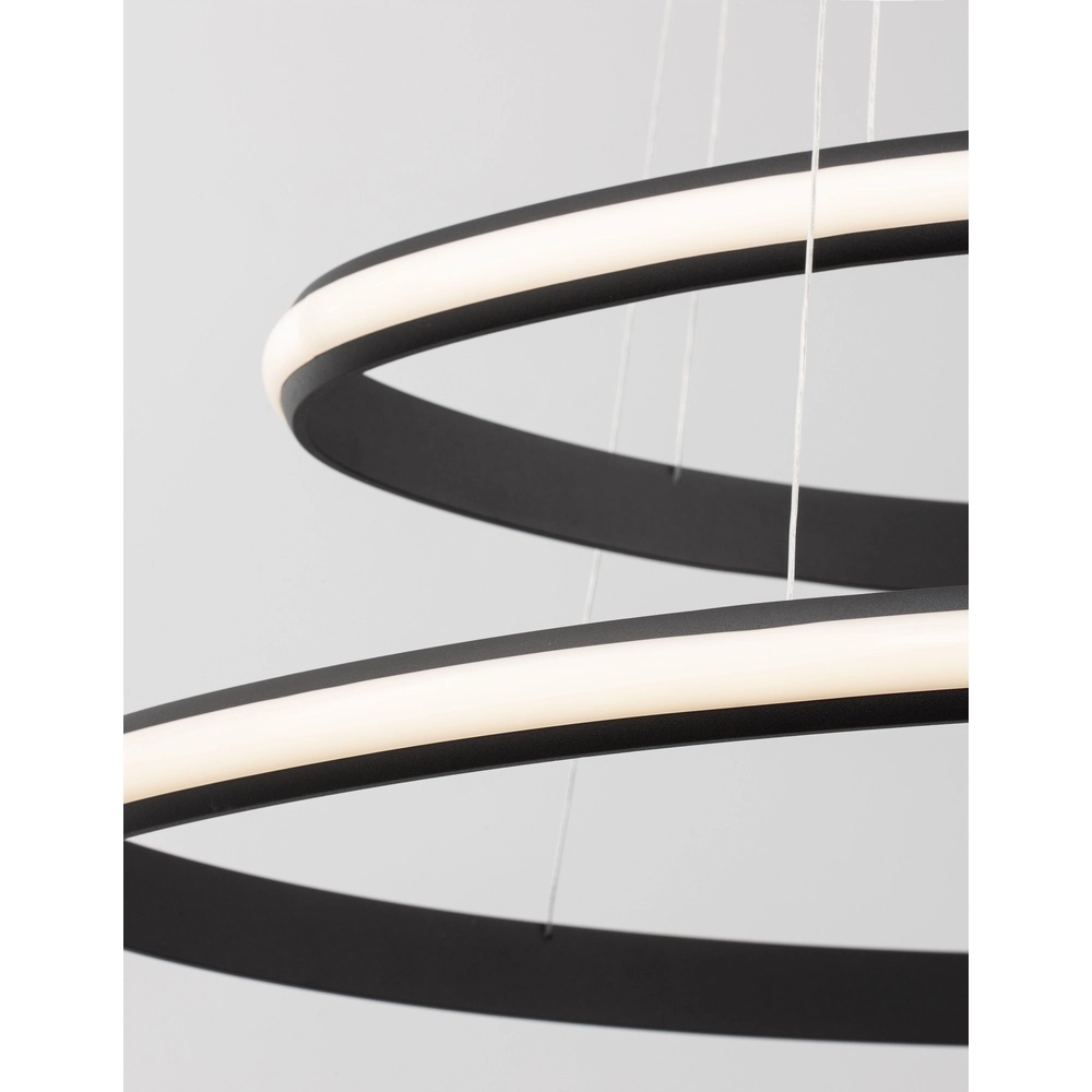 Design-Pendelleuchte Aries schwarz Ø 59cm Lyora 5212017419835
