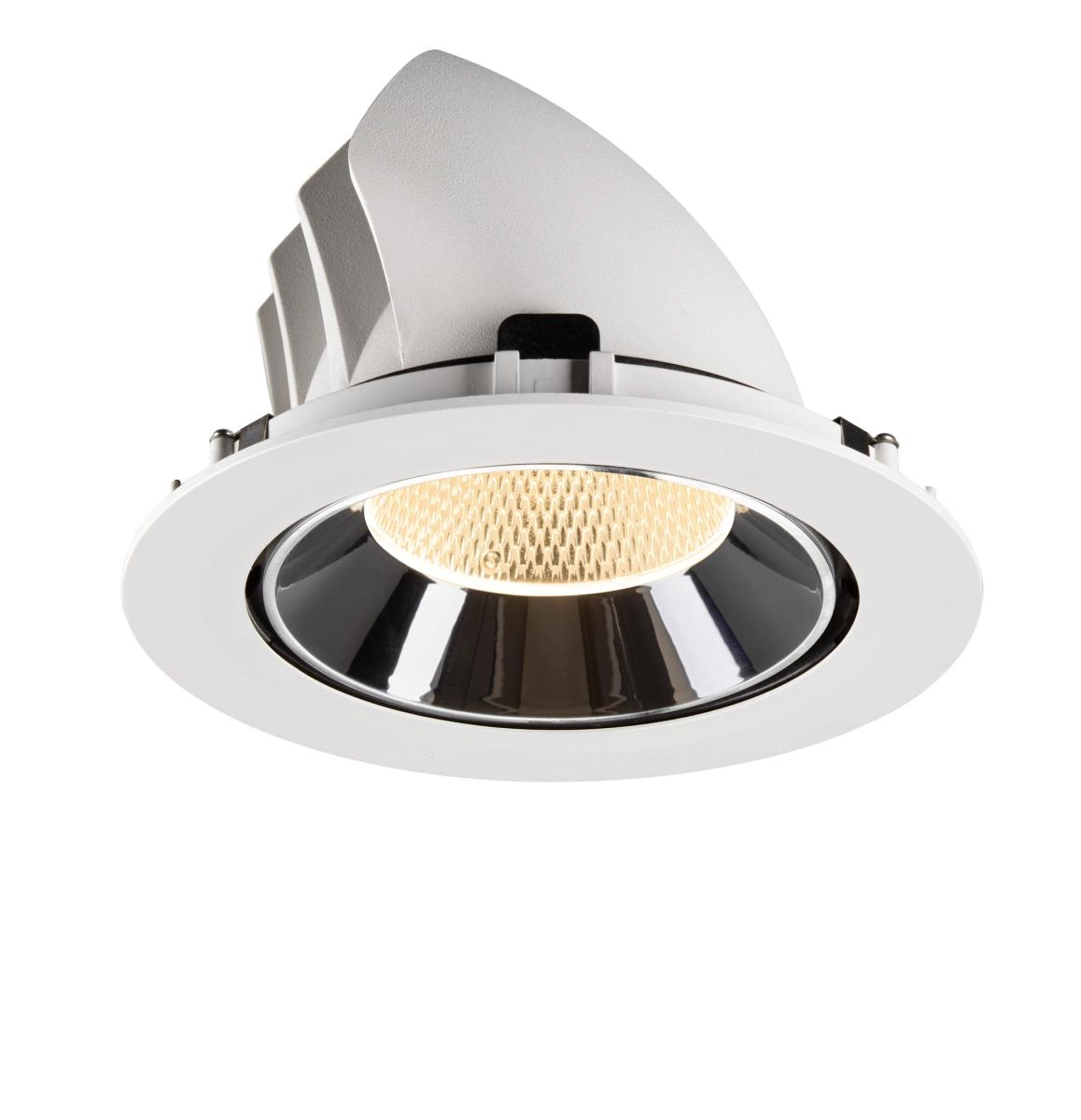 Einbau-Strahler Numinos Gimble XL Weiß/Chrom 2700K - 20gr SLV 4024163308793