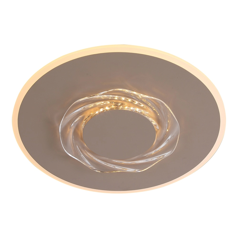 Moderne Deckenbeleuchtung Wreath Sandbraun