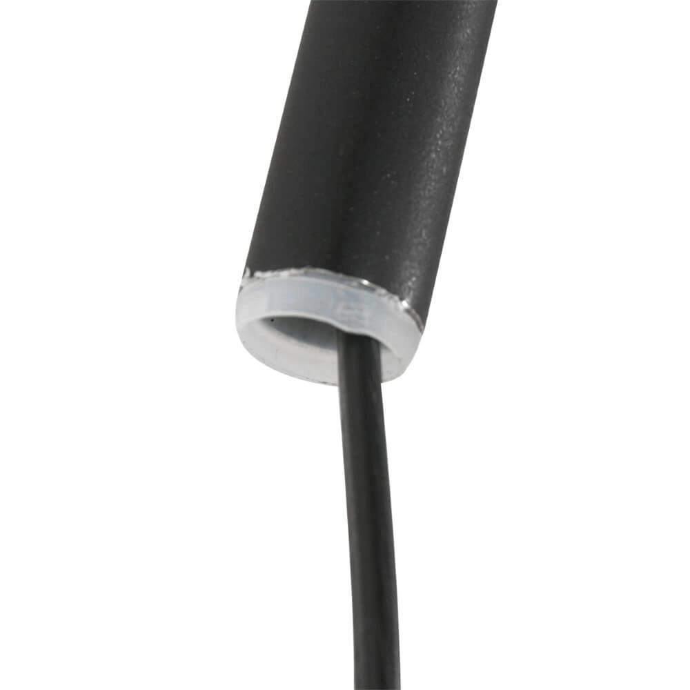 Wandbogenlampe Sparkled schwarz mit weißer Kapuze Steinhauer 8712746146080
