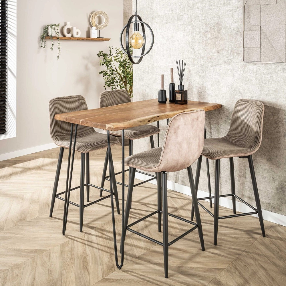 Moderne Pendellampe Ø 40cm Turn Holzkohle Lyora 8716803513129
