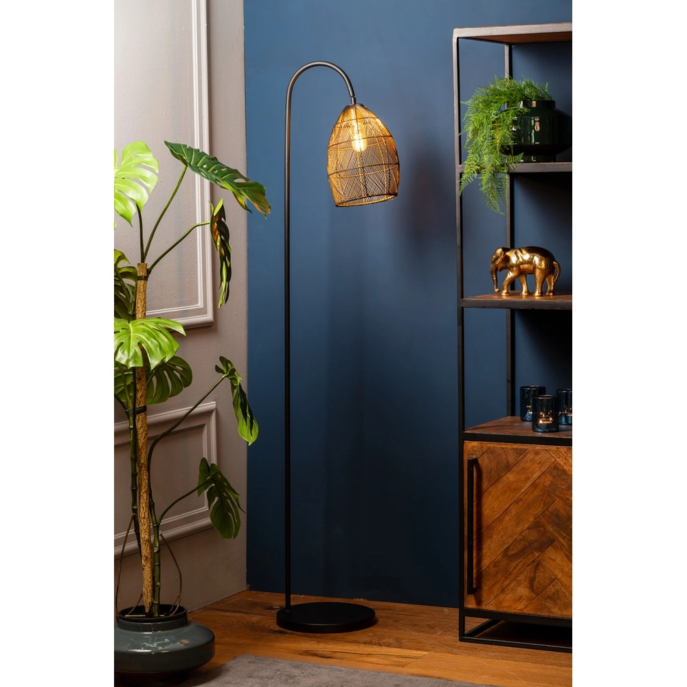 Stehlampe Meya Schwarz Light & Living 8717807333287