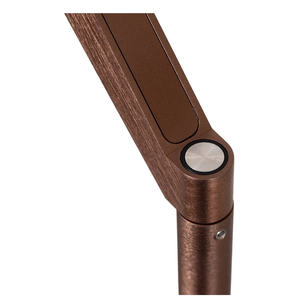 Elegante Stehlampe mit Leselampe Applause Gebürstetes Kupfer – LED Premium by Lucide 5411212221872