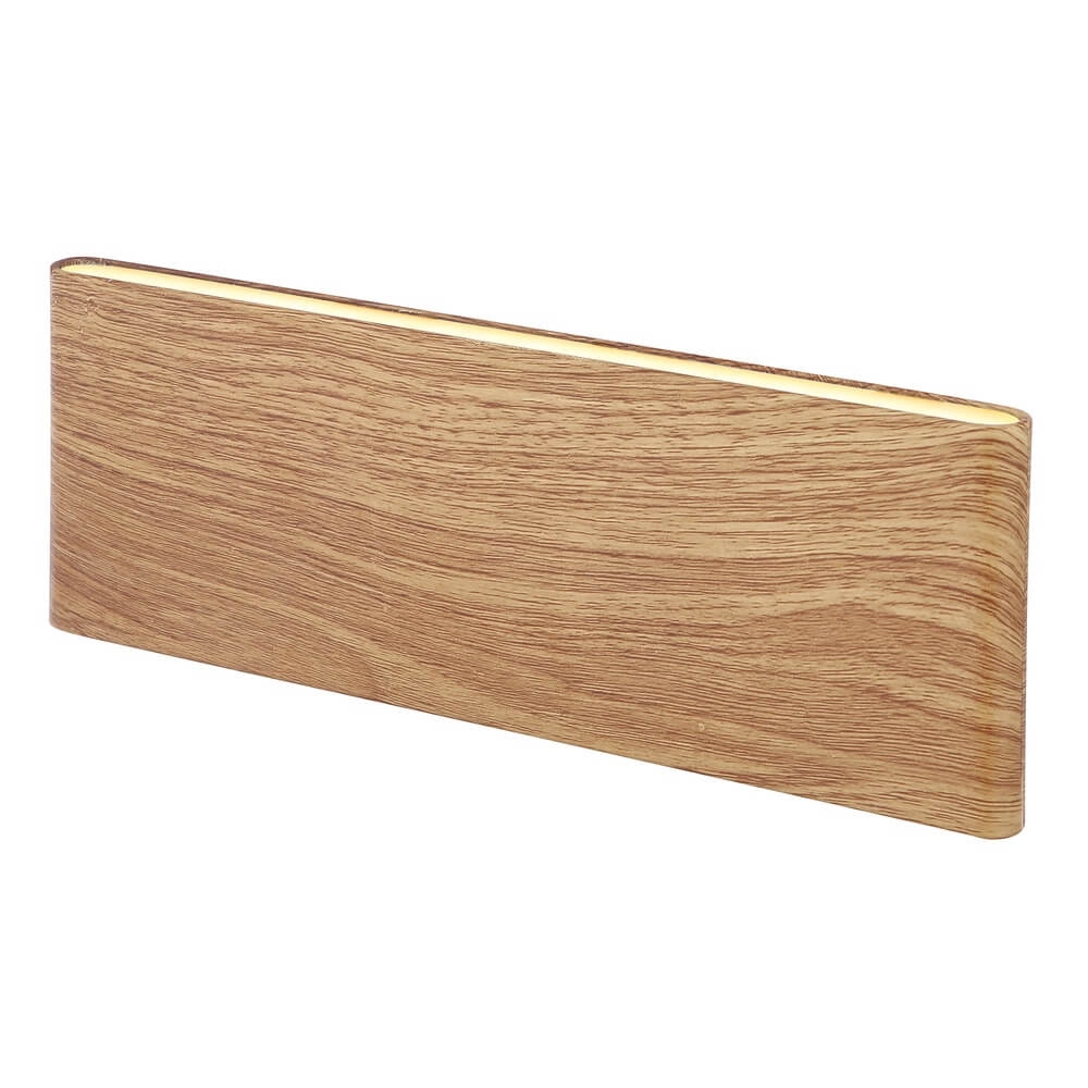 Design-Wandleuchte Siegfried S Holz mit Schalter Globo 9007371421145