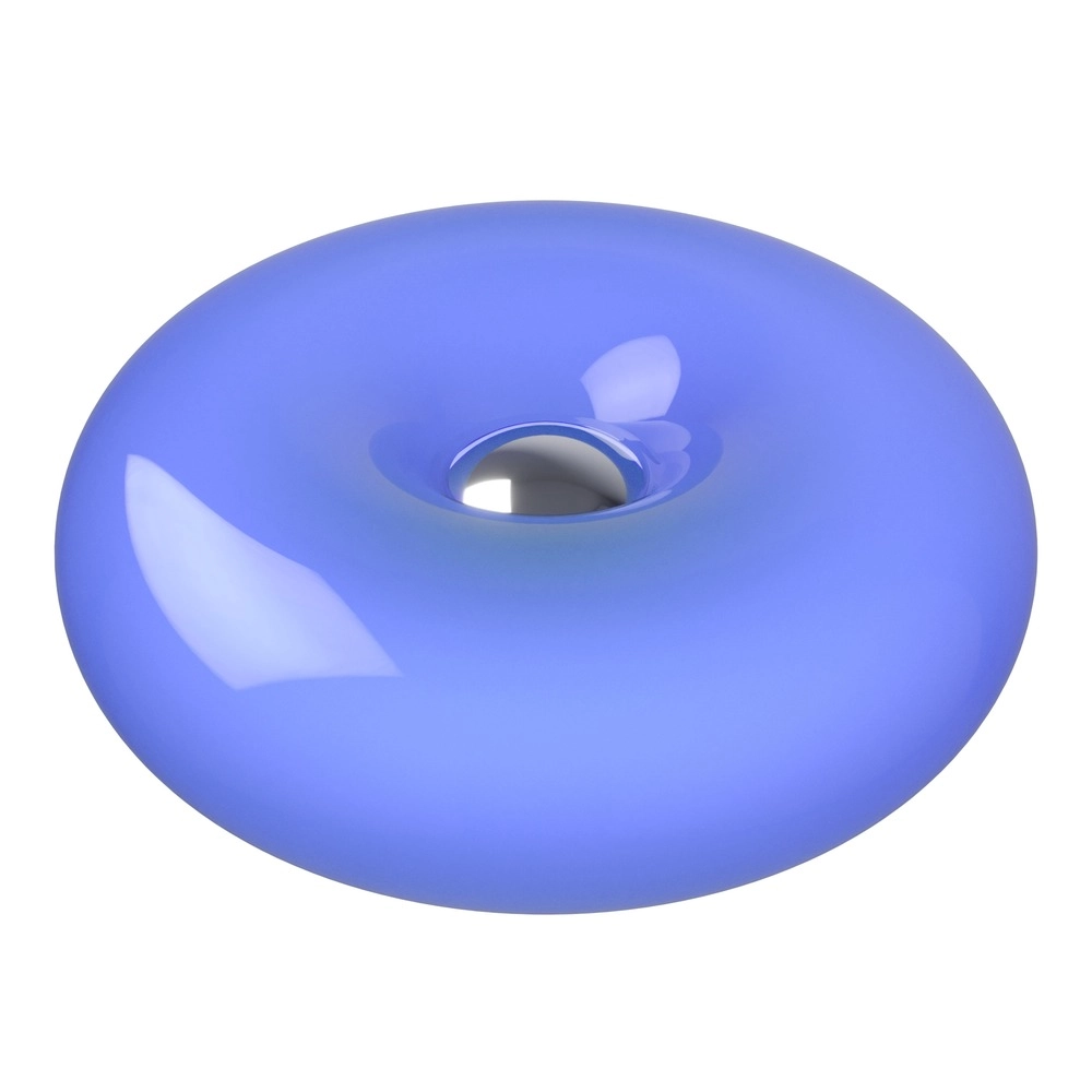 Design-Tischlampe Basile Blau