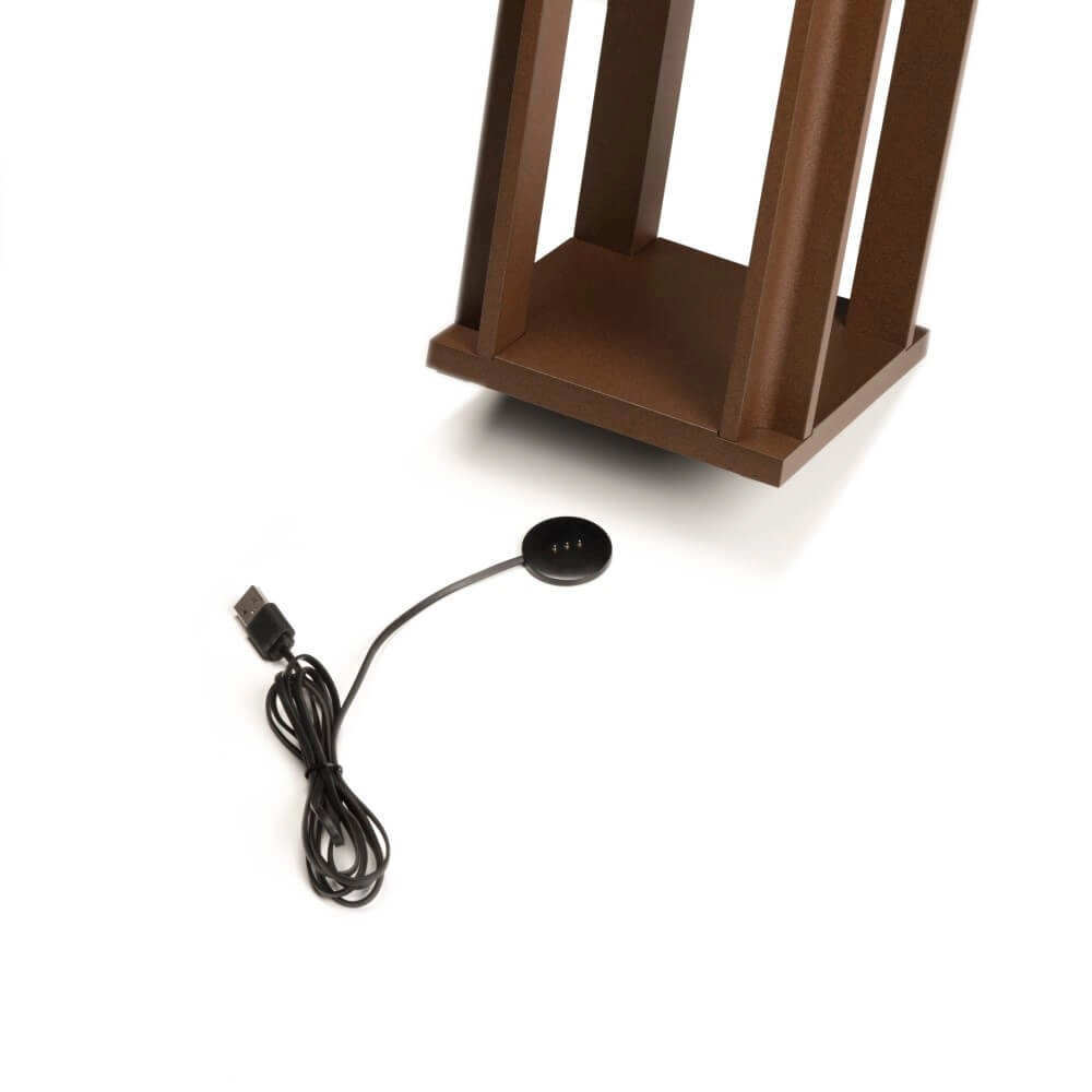 Rostbraune Tischlampe Cannes KonstSmide 7318307819977