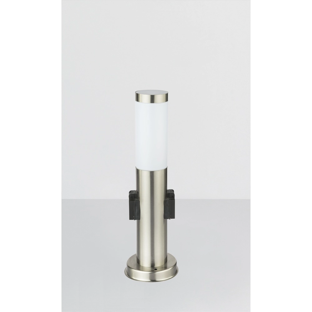 Gartenlampe Boston Edelstahl mit Sockel Globo 9007371123926