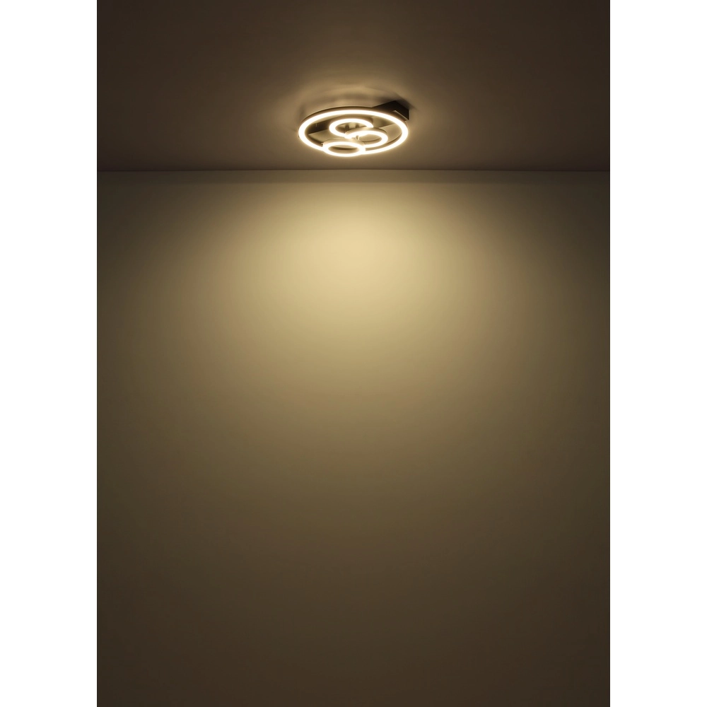 Schwarze Deckenlampe Darryl I Konstruktion Globo 9007371487295