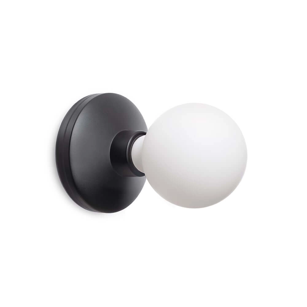 Wiederaufladbare Wandleuchte Bee Black Frosted