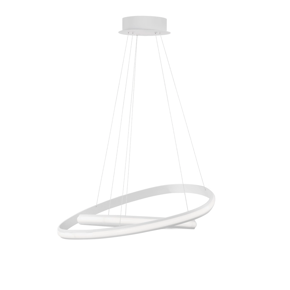 Design-Pendelleuchte Aries weiß Ø 59cm Lyora 5212017419811