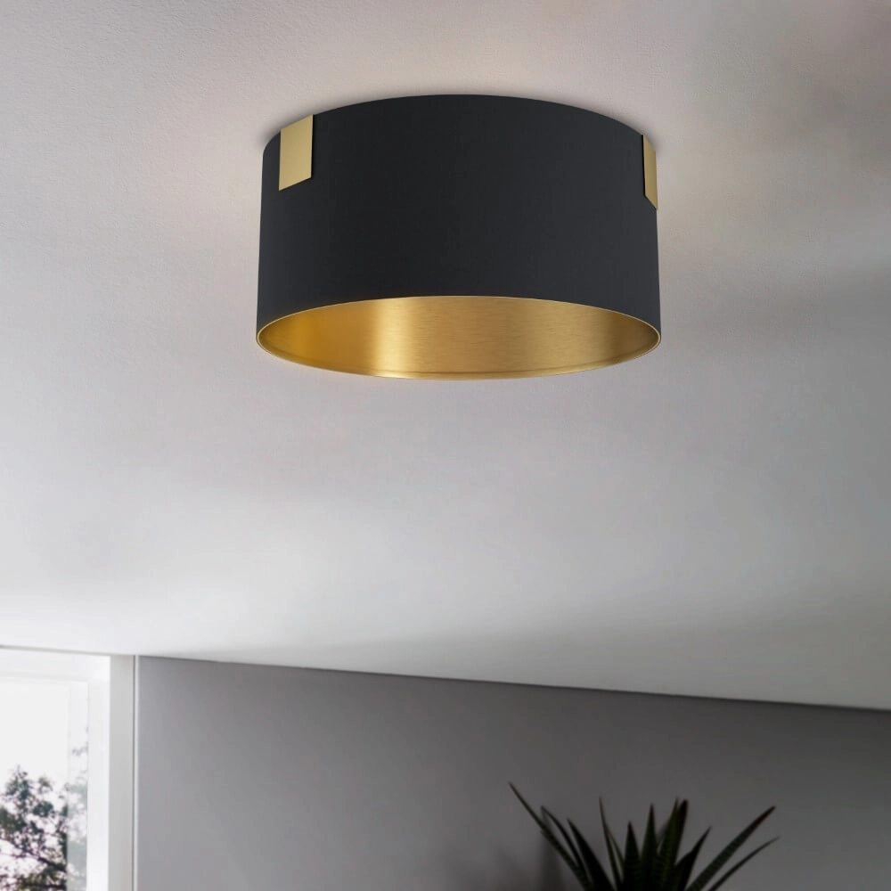 Deckenleuchte Tortola 1 Ø 45cm - Schwarz mit Gold Stars of Light 9002759399634
