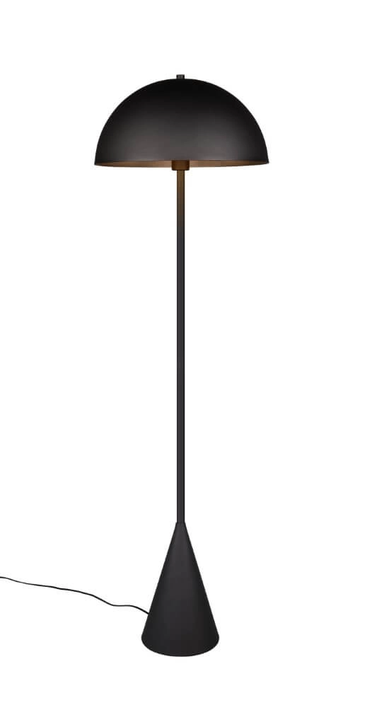 Trendige Stehleuchte Alfie 130cm - schwarz Trio 4017807617177