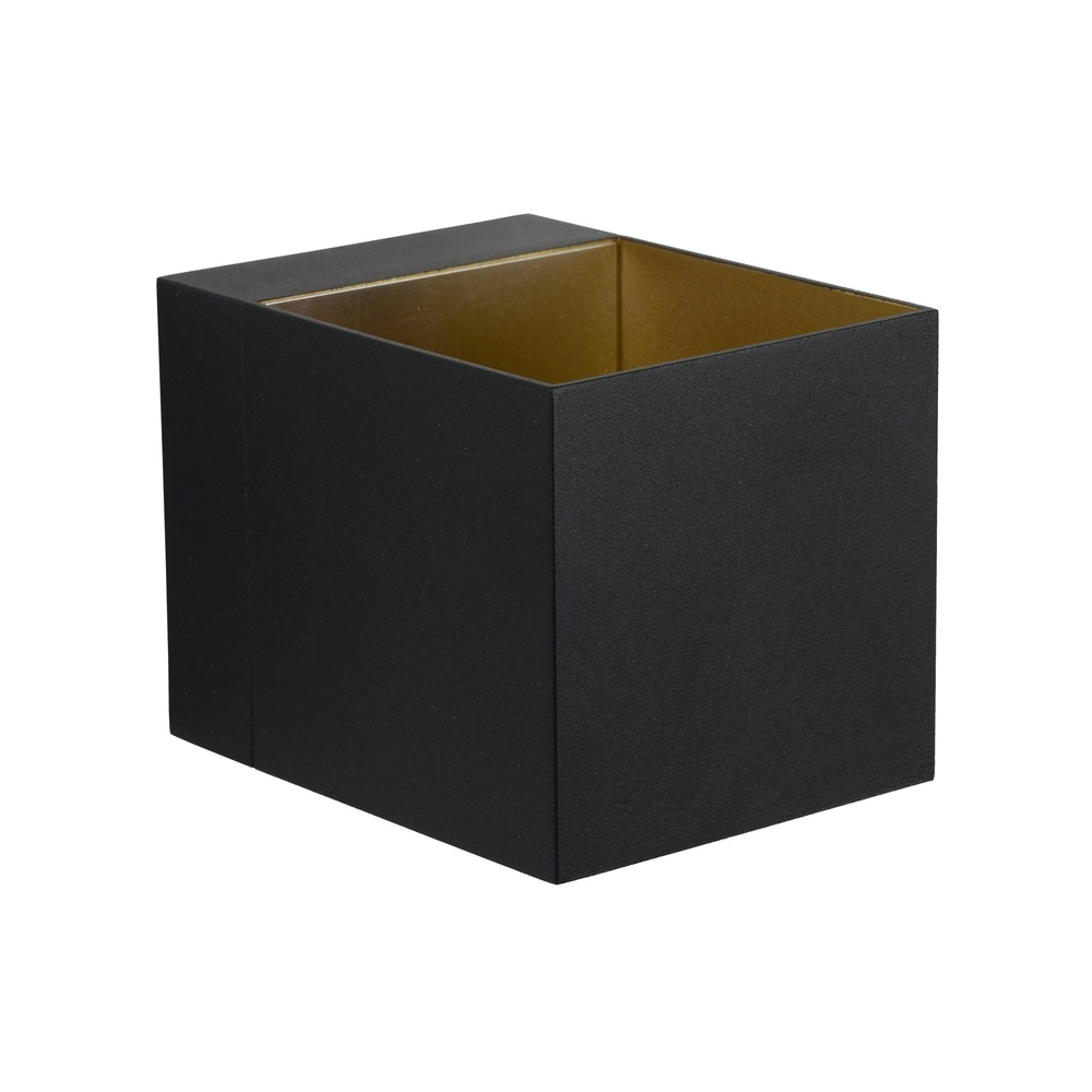 Design-Wandspot Devi Quadratschwarz