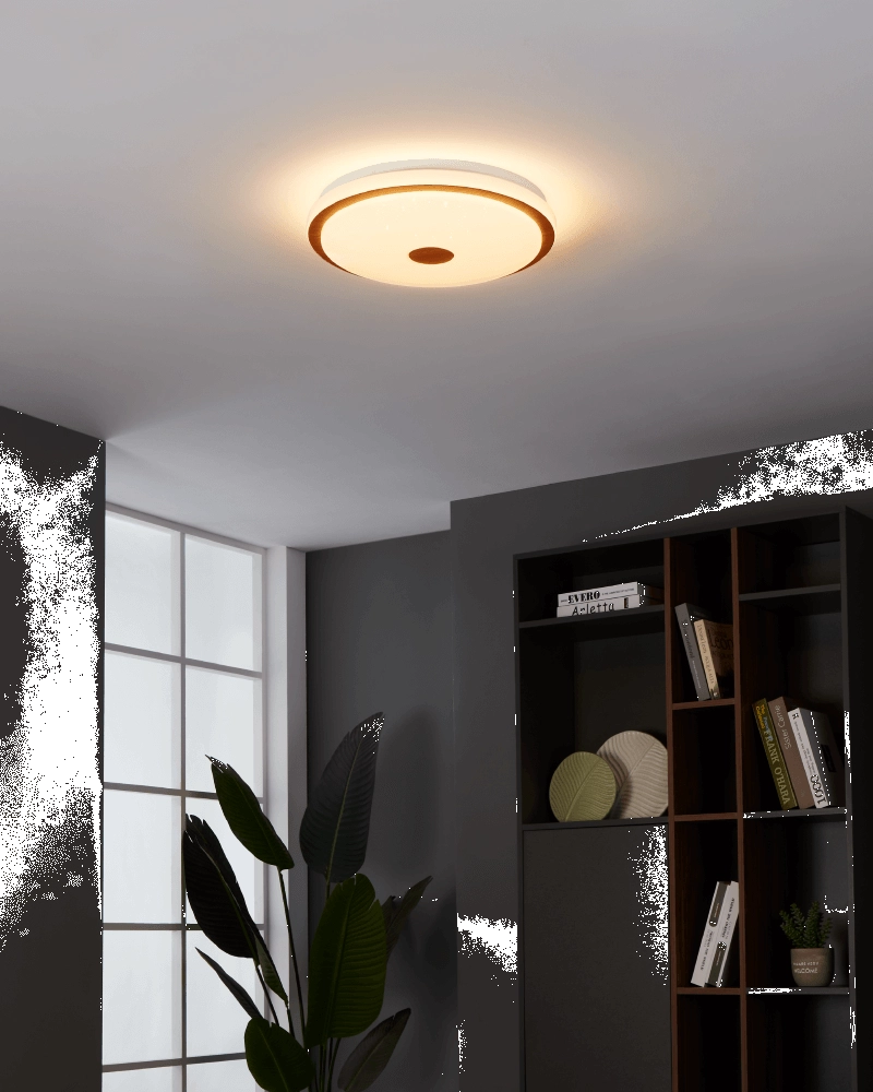 LED-Deckenleuchte Lanciano 1 Ø 38cm Eglo 9008606244973