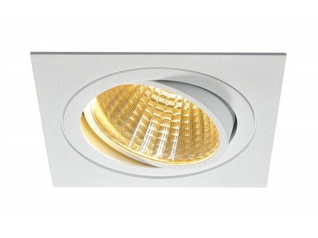 LED-Deckenstrahler New Tria DL Set Square 18cm 2700K - weiß