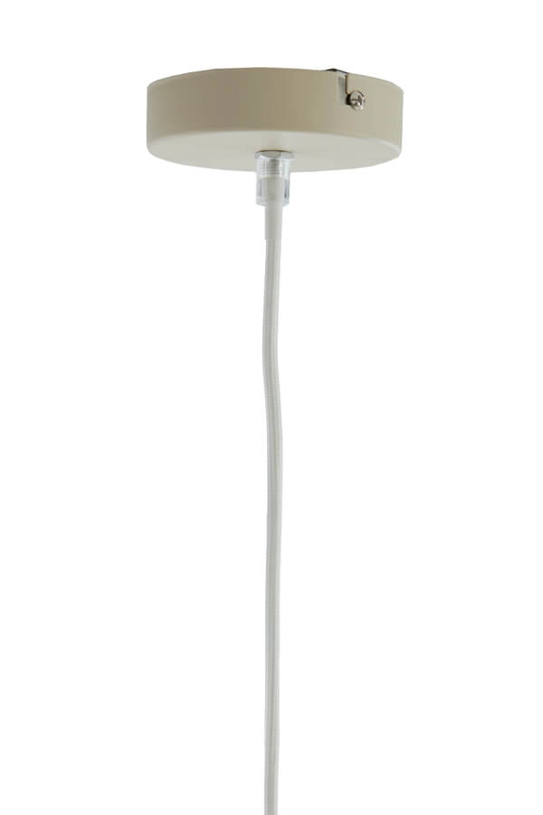 Weiße Pendelleuchte Sukau Ø 38,5cm Light & Living 8717807763732