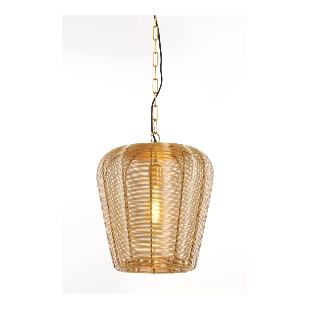 Goldene Pendellampe Adeta Ø 31cm Light & Living 8717807601041