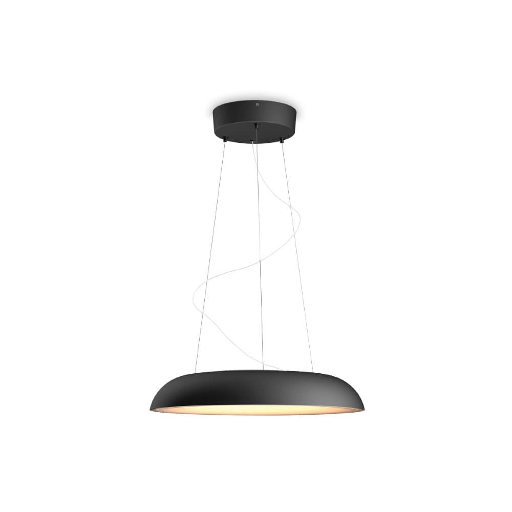 Hängelampe Hue Amaze - White Ambiance Ø 43,4cm schwarz Philips 8719514341074