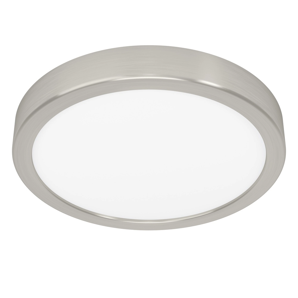 LED-Deckenlicht Fueva 6 rund – Edelstahl – Ø 21,1 cm Eglo 9008606330232