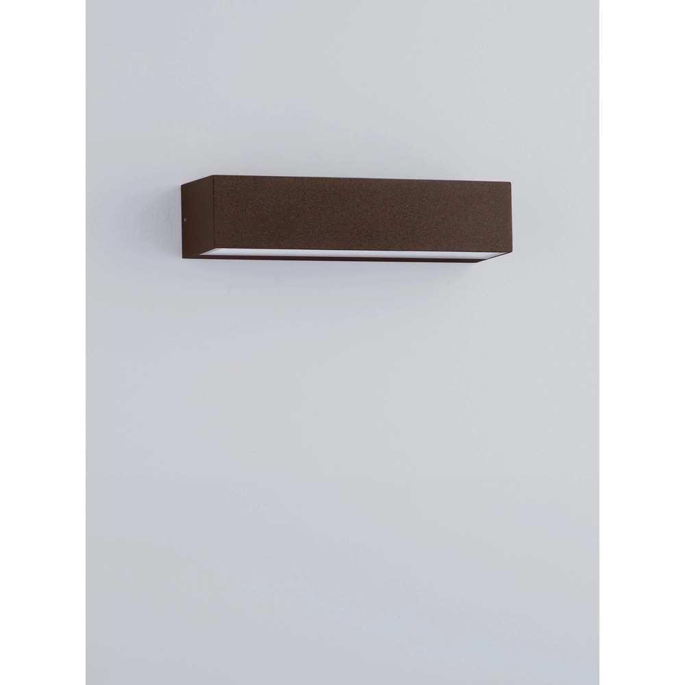 Elegante Wandlampe Lane rostbraun 22 cm – 21 W Lyora 5212017496812