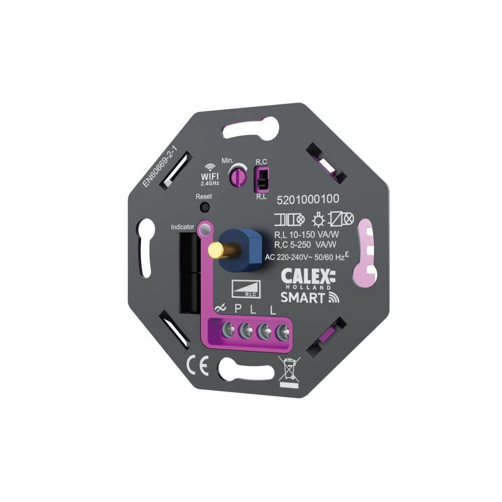 Schlau RC inbouwdimmer 5-250W