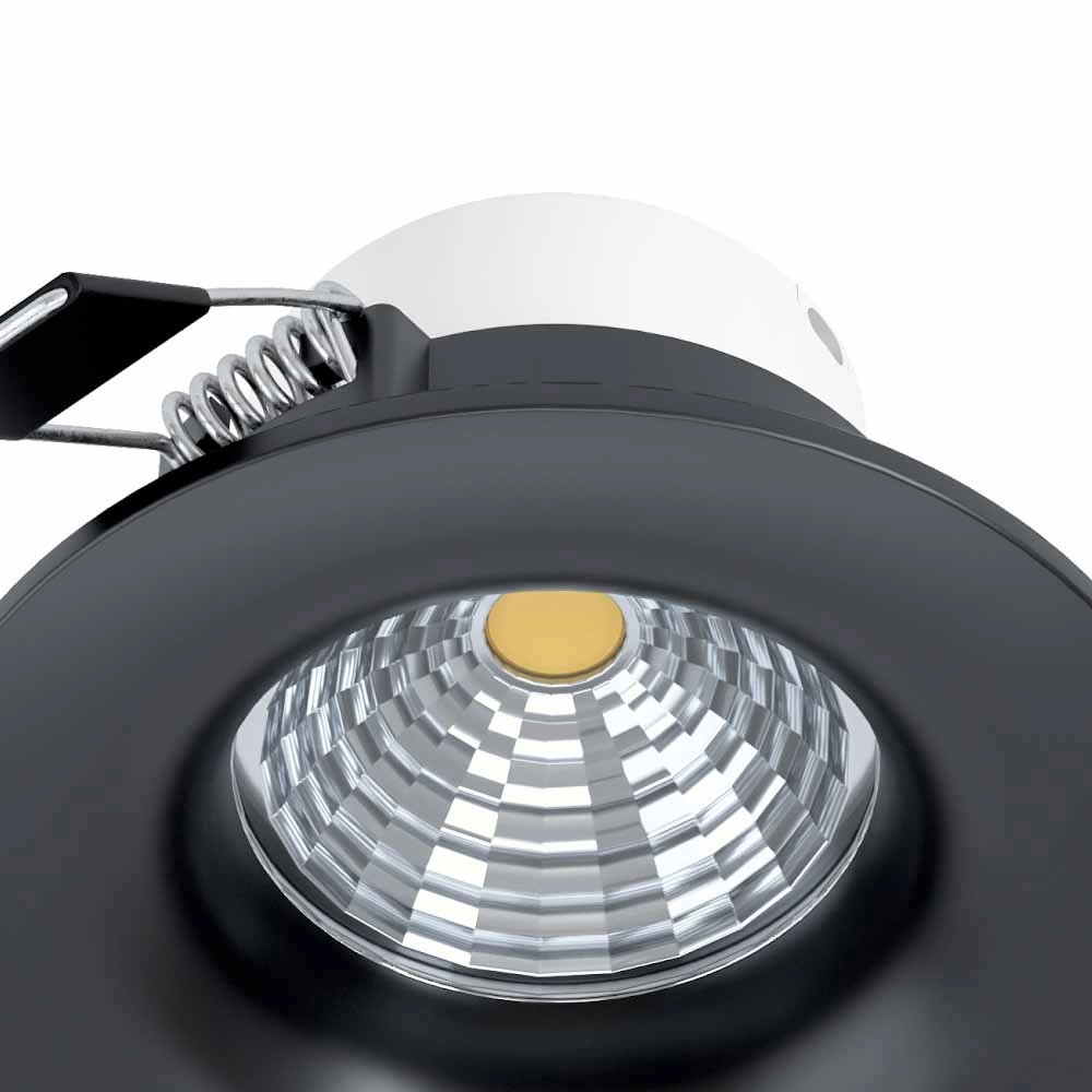 Schwarzer Einbauspot Saliceto Eglo 9002759986070