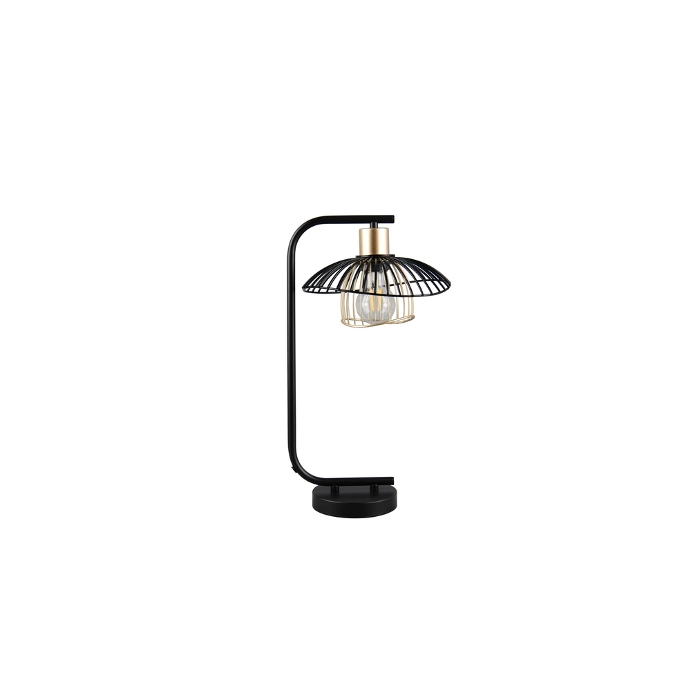 Tischlampe Lauris Schwarz Trio 4017807678123