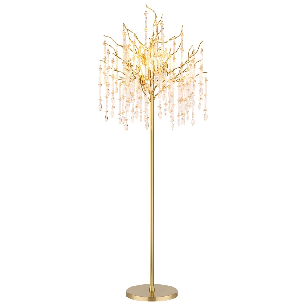 Stehlampe Gloria Gold
