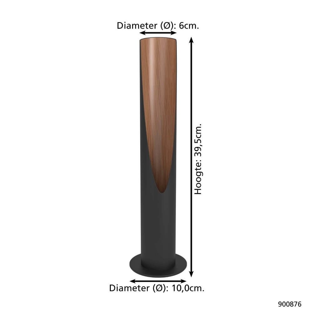 Zylinderförmige Tischlampe Barbotto Eglo 9008606327980