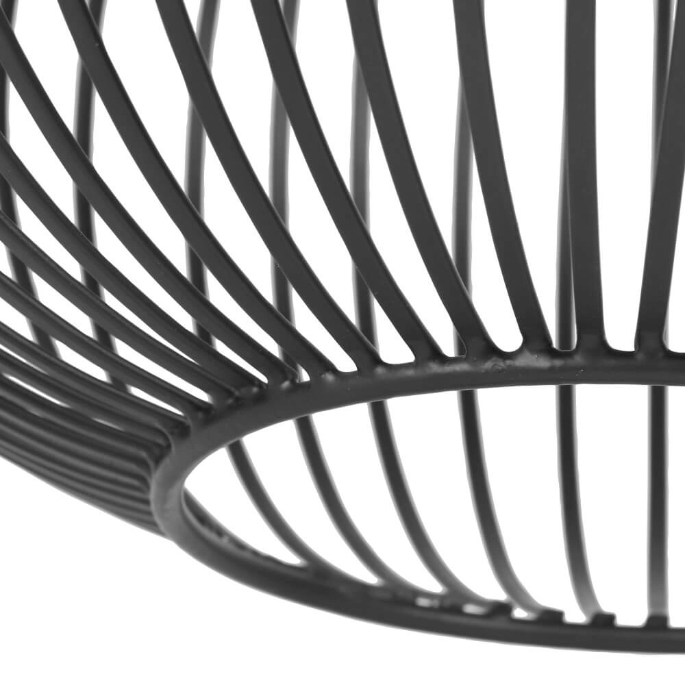Hängelampe aus Draht Gila Ø 33cm - schwarz Trio 4017807617535