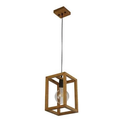 Hängelampe Holz Square Searchlight 5053423189338