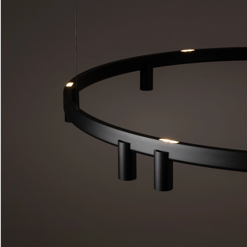 Design-Pendellampe Fourty schwarz Ø 116 cm Lyora 5903139122887