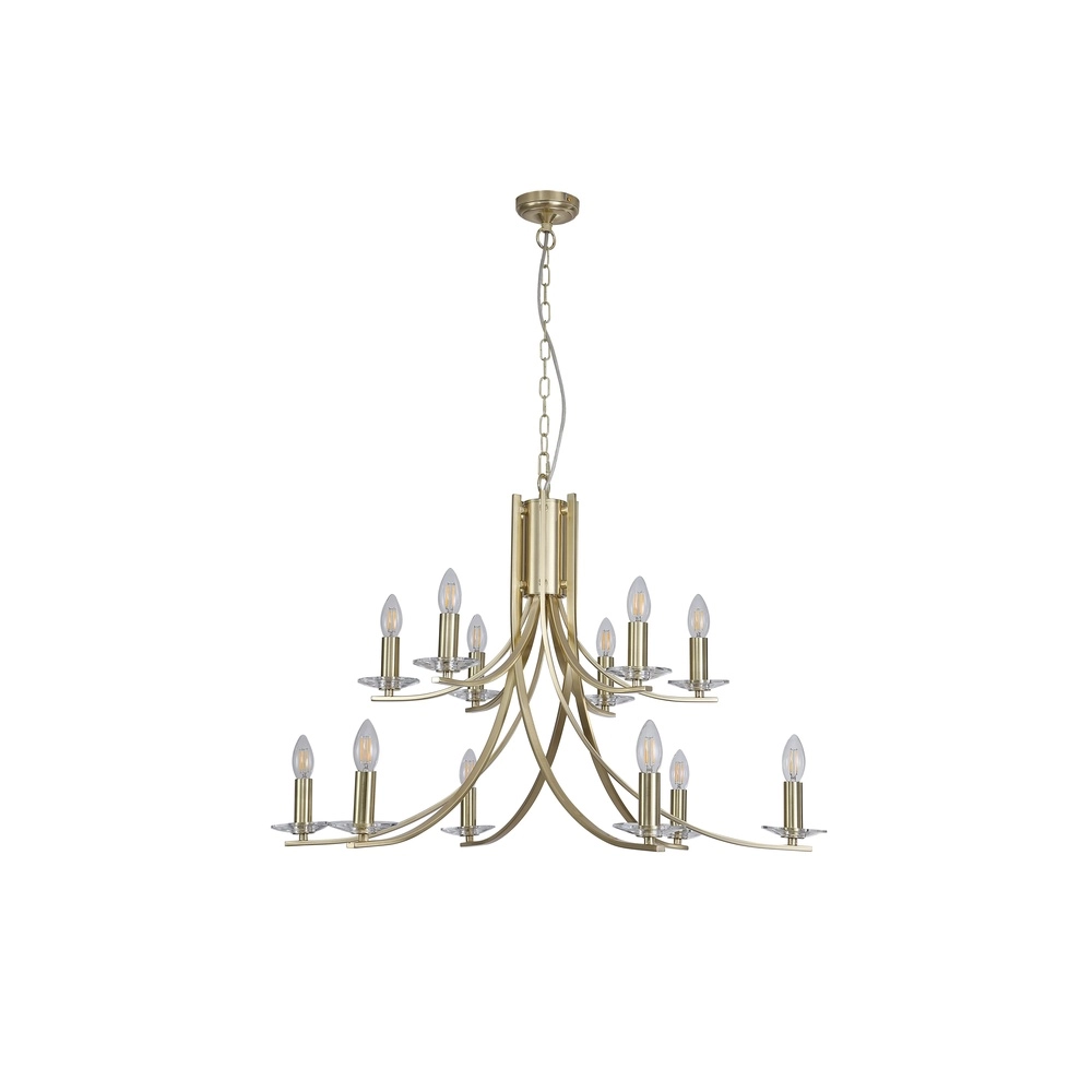 Kronleuchter Ascona 12-flammig Searchlight 5053423303680