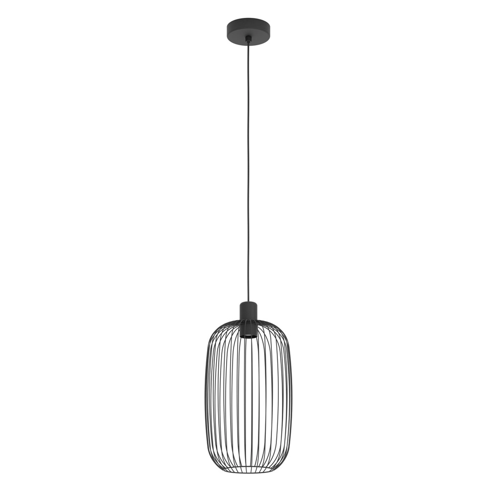 Draht-Pendellampe Lodods schwarz Ø 22 cm