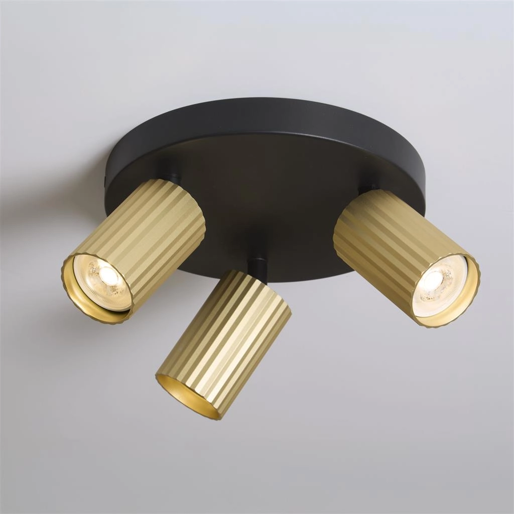 Spott Anna 3-flammiges Gold