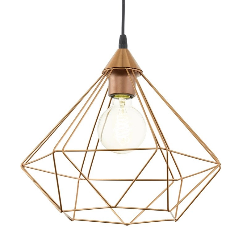 Pendelleuchte Tarbes 32 cm kupfer