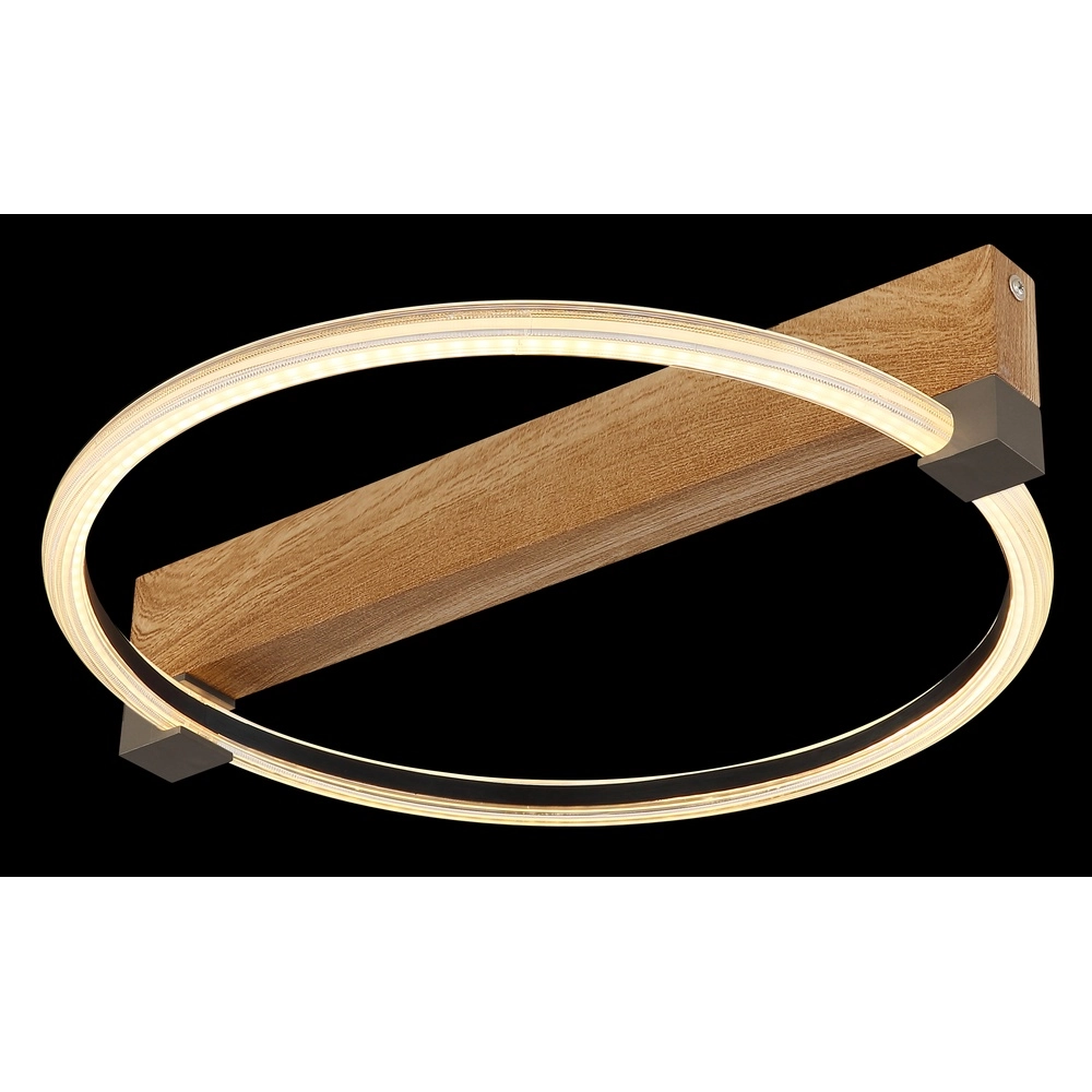 Deckenlampe Fletcher Holzkonstruktion Globo 9007371586288