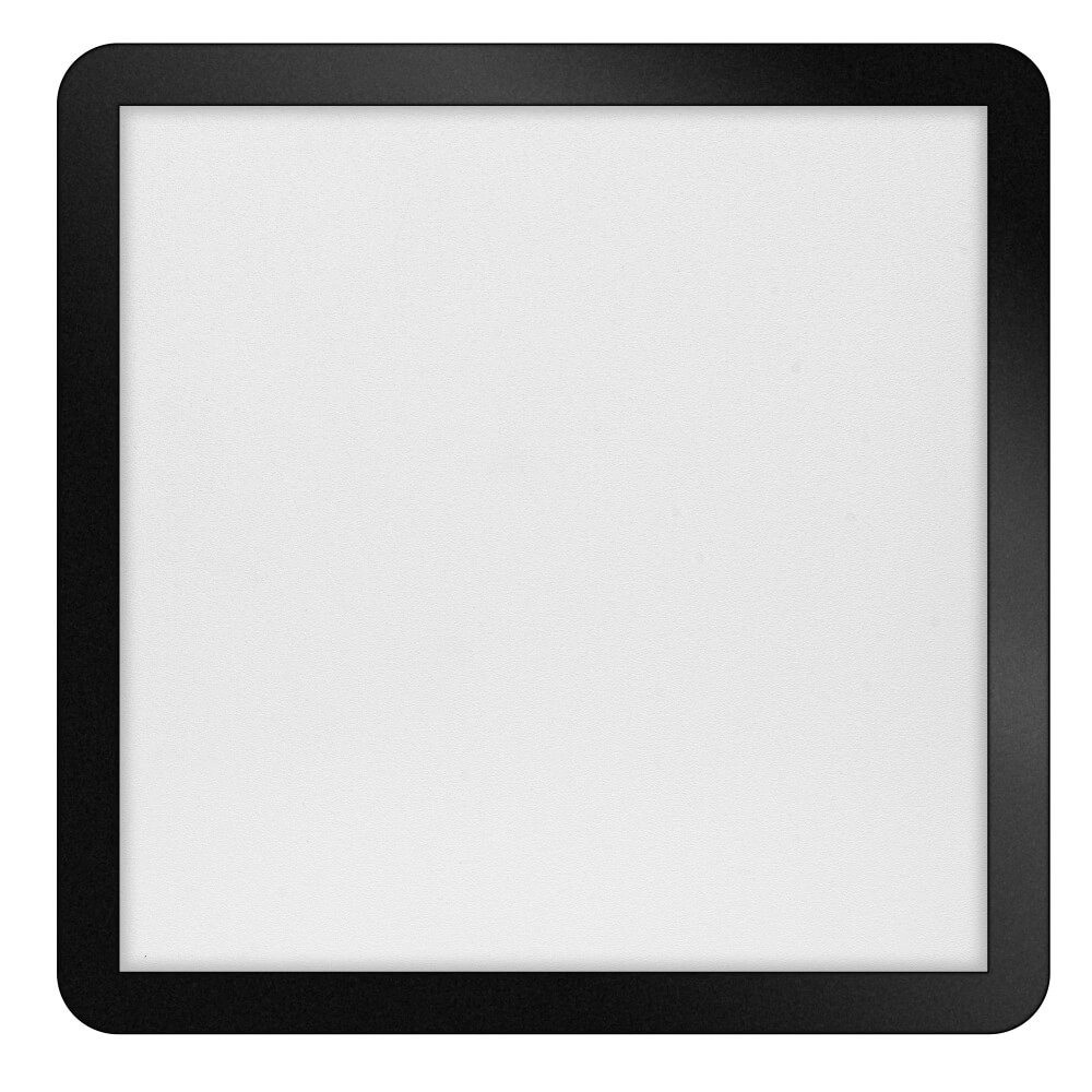 LED-Deckenleuchte Anne Square 24 W – 2700 K – 40 cm schwarz